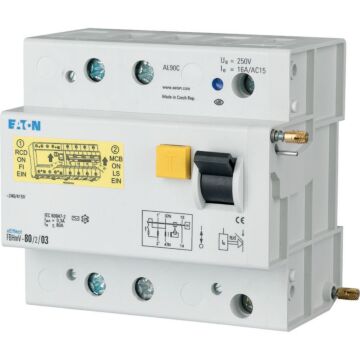 Foutstroommodule voor AZ, 125A, 2p, 30mA, type A-EATON