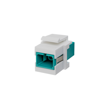 Glasvezel keystone module, aqua-JUNG