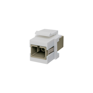 Glasvezel keystone module, beige-JUNG