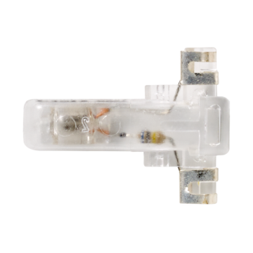 Glimlampje 400V. voor schakelaar 3 pol.-JUNG