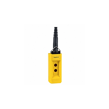 HANG.DRUKKNOPKAST XAC-B2 2V LEEG-SCHNEIDER