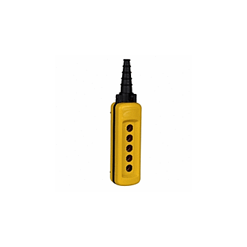 HANGENDE DRUKKNOPKAST XAC-A5 5V LEEG-SCHNEIDER