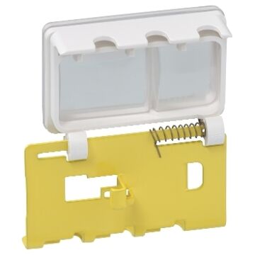 HANGSLOTVERGRENDELING VOOR 3 HANGSLOTEN ACC. GV2-SCHNEIDER