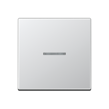 HOME stuurafd. A500 1v. aluminium-JUNG