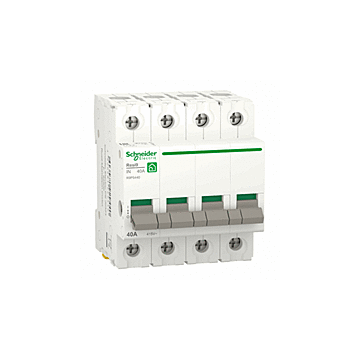 HOOFDSCHAKELAAR 4P 40A R9PS440-SCHNEIDER