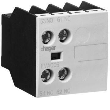 Hulpcblok 1No1Nc Ev007…Ev038 Evn022…Evn045 Evl-HAGER