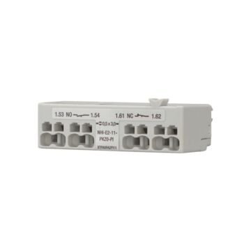 Hulpcontact PKZ, frontmontage, 1m, 0v, Push-in-EATON