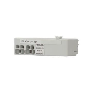 Hulpcontact PKZ, frontmontage, 1m, 1v, Push-in-EATON