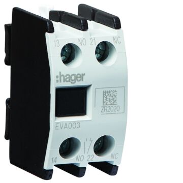 Hulpcontactblok 1No+1Nc Ev040…Ev170, Evn063…Evn200-HAGER