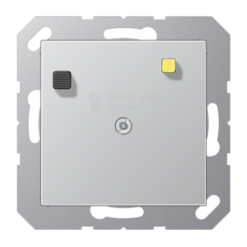 Inbouw aardlekschak. 30mA A500 alu-JUNG