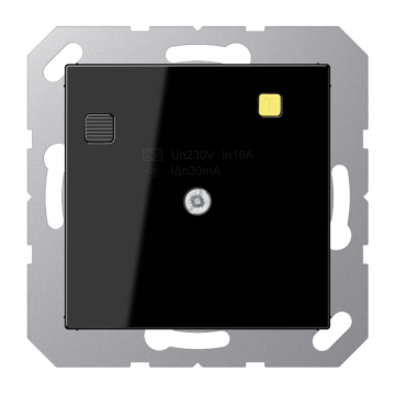 Inbouw aardlekschak. 30mA A500 zwart-JUNG