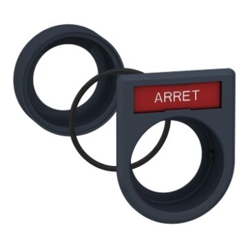 INB.SET ETIKET 8X27 DRUKKNOP / SIGNAALLAMP-SCHNEIDER