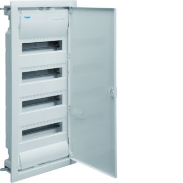 Inb.Verdvolta Ip30 755 X 348Mm 4 X 12Mod Deur Wit-HAGER