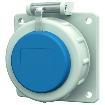 Inb.WCD 16A 2P+A 230V IP68 SCHUKO blauw-MENNEKES