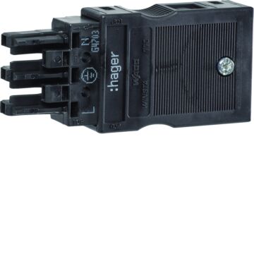 Ingangsconnector 3-Polig-HAGER