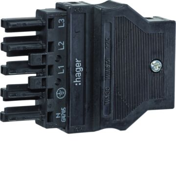 Ingangsconnector 5-Polig-HAGER