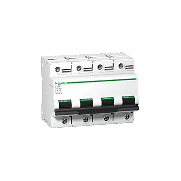 INSTAL. AUT. A9N18372 C120N 4P  80A C-KAR C80-SCHNEIDER
