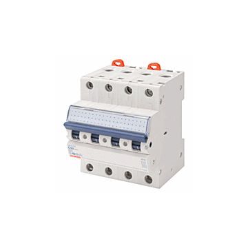 INSTALLATIEAUTOMAAT GW92289 MCB 4P 25A B-KAR 6KA-GEWISS