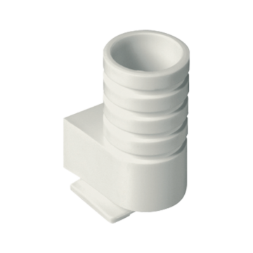 Invoerstukje wit voor buis 16 mm.-JUNG