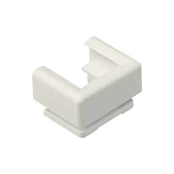 Invoerstukje wit voor kabelkanaal-JUNG