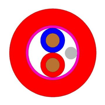 J-H(ST)H FB90/E30  1X2X1 ROOD-HOF