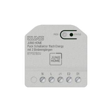 JUNG HOME Puck schakelactor 1-voudig Energy met 2-JUNG