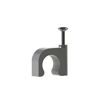 Kabelclip 16,0 mm rond grijs-JSL