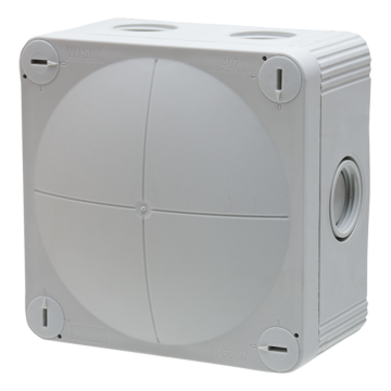 KABELDOOS COMBI 407/5 GRIJS 10105596-WISKA