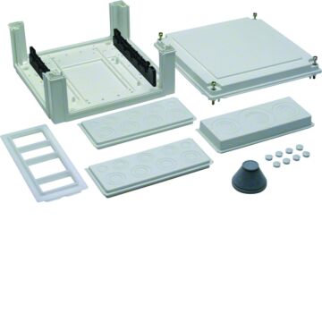 Kabelinvoerunit 40 Mm Railsysteem, Invoer Zijkant-HAGER
