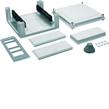 Kabelinvoerunit Voor 60 Mm - Railsysteem / Hoog-HAGER
