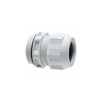KABELWARTELMOER M50X1,5 GRIJS-WISKA