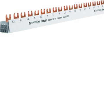 Kamrail Vork 3X(P+N) 16 Mm² 54 Modulen-HAGER