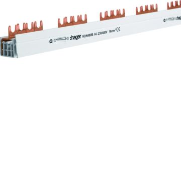 Kamrail Vork 4-Polig 16 Mm² 56 Modulen-HAGER