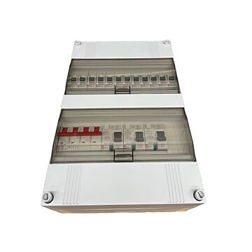 Kast 8g  400V H+2x aardlek/4+4    ETI24-3H328-HK ELECTRI