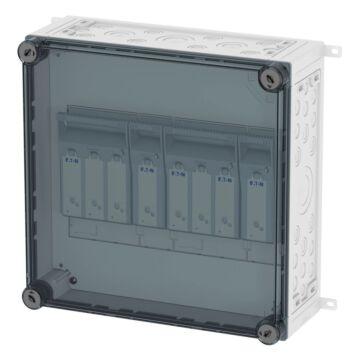 Kast Ci,2x zek.lastsch. 3p+N NH00,Hx375x375x150-EATON
