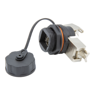 Keystone Built-In Toolless CAT.6A M25 IP68-GRAYLE
