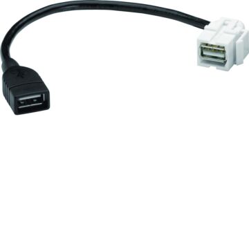 Keystone Connector Usb2 Type A-HAGER