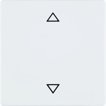 Knx-Rf Drukknop-Opzetmod Jalbed Q1/Q3/Q7 Polarwit-HAGER