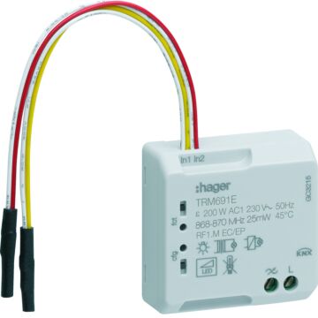 Knx-Rf Inbmod 230 V 2-Dr 2-V In 1V Dim 230V 200 W-HAGER
