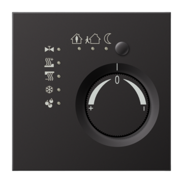 KNX ruimtetherm.  LS-Dark-JUNG