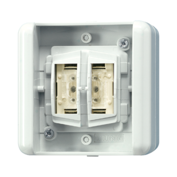 KNX Taster BA 2-v.WG800 middenstand-JUNG