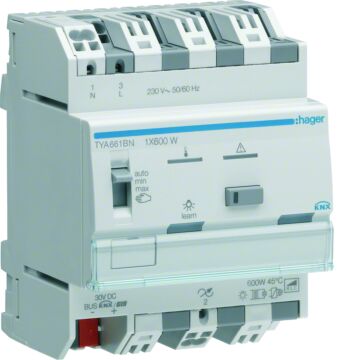 Knx Universele Zelflerende Dimmer 1X 600 W-HAGER