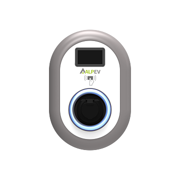 Laadpaal EASY CHARGE OVAL SMART Pro Display-ALP