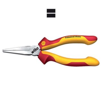 Lange Platbektang Prof. Electric 1000V VDE 160mm-WIHA