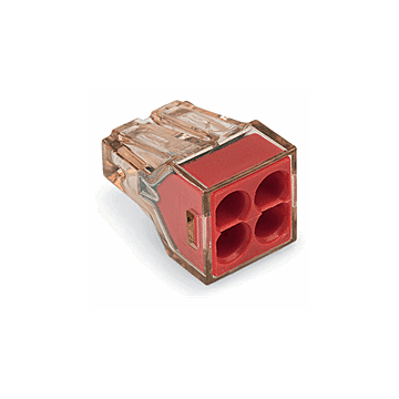 LASDOP/LASKLEM4V 4MM2 TRANSP. ROOD-WAGO