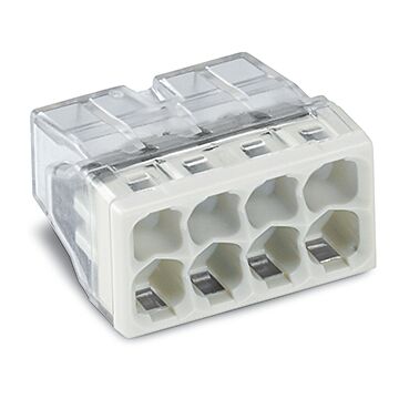 LASKLEM INSTEEK GRIJS 8V <2,5MM2 MASSIEF-WAGO