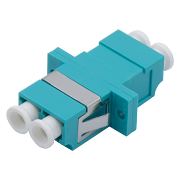 LC ADAPTOR DUPLEX MM OM3 Aqua-GRAYLE