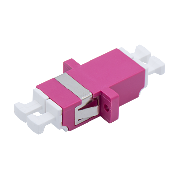 LC ADAPTOR DUPLEX MM OM4 Pink-GRAYLE