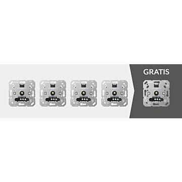 LED draaidimmer Standaard actiepakket-JUNG