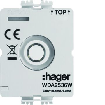 Led-Module 230 V Voor Draaischakelaar Zonder N-HAGER